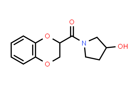 (2,3-Dihydro-benzo[1,4]dioxin-2-yl)-(3-hydroxy-pyrrolidin-1-yl)-methanone