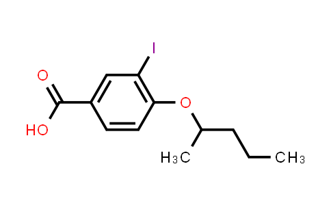 3-iodo-4-pentan-2-yloxybenzoic acid