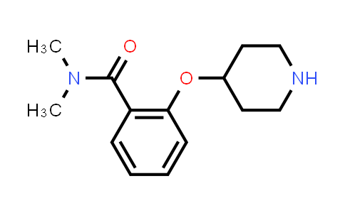 N,N-Dimethyl-2-(4-piperidinyloxy)benzamide