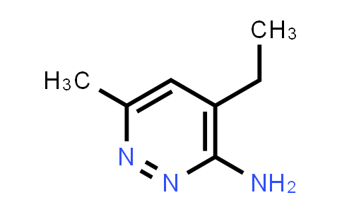 4-ethyl-6-methyl-3-pyridazinamine