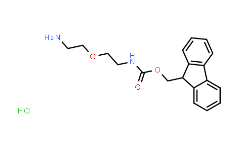 (9H-Fluoren-9-yl)methyl (2-(2-aminoethoxy)ethyl)carbamate hydrochloride