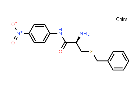 (2R)-2-amino-N-(4-nitrophenyl)-3-(phenylmethylthio)propanamide