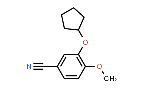 3-cyclopentyloxy-4-methoxybenzonitrile
