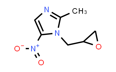 2-Methyl-5-nitro-1-(oxiran-2-ylmethyl)-1H-imidazole