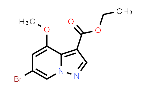 Ethyl 6-bromo-4-methoxypyrazolo[1,5-a]pyridine-3-carboxylate