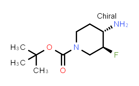 (3S,4S)-tert-Butyl 4-amino-3-fluoropiperidine-1-carboxylate