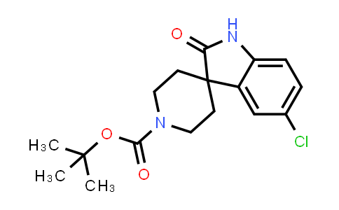 1'-Boc-5-Chloro-1,2-dihydro-2-oxo-spiro[3H-indole-3,4'-piperidine]