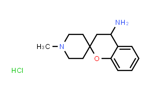 1'-methyl-3,4-dihydrospiro[chromene-2,4'-piperidin]-4-amine hydrochloride