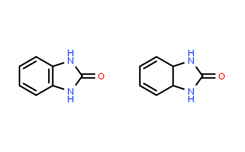 1,3,3a,7a-tetrahydrobenzimidazol-2-one; 1,3-dihydrobenzimidazol-2-one