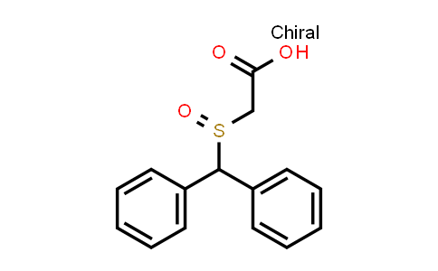 2-[(R)-(diphenylmethyl)sulfinyl]acetic acid