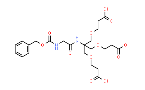 8,8-Bis((2-carboxyethoxy)methyl)-3,6-dioxo-1-phenyl-2,10-dioxa-4,7-diazatridecan-13-oic acid