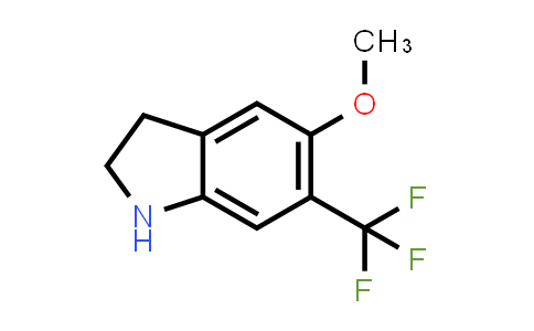 5-methoxy-6-(trifluoromethyl)-2,3-dihydro-1H-indole