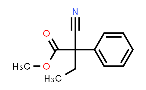 2-Cyano-2-phenylbutanoic acid methyl ester
