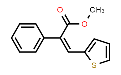 Methyl 2-phenyl-3-(thiophen-2-yl)acrylate