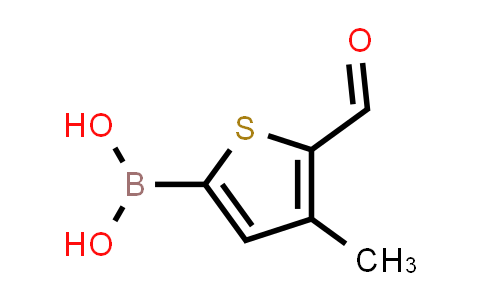 (5-Formyl-4-methylthiophen-2-yl)boronic acid