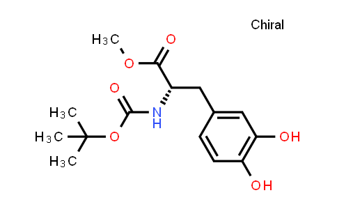 (S)-Methyl 2-((tert-butoxycarbonyl)amino)-3-(3,4-dihydroxyphenyl)propanoate