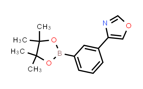 4-(3-(4,4,5,5-tetramethyl-1,3,2-dioxaborolan-2-yl)phenyl)oxazole