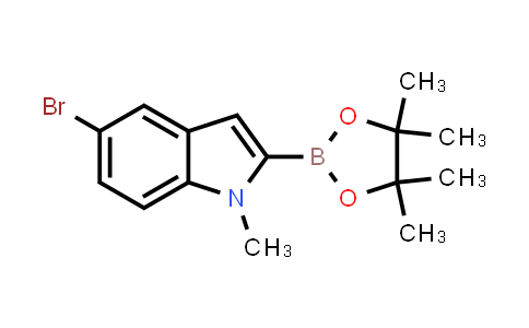 5-Bromo-1-methyl-2-(4,4,5,5-tetramethyl-1,3,2-dioxaborolan-2-yl)-1H-indole