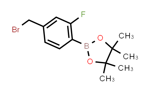 2-(4-(Bromomethyl)-2-fluorophenyl)-4,4,5,5-tetramethyl-1,3,2-dioxaborolane
