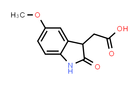 2-(5-Methoxy-2-oxoindolin-3-yl)acetic acid