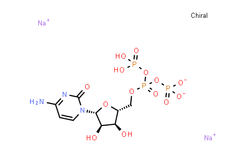 Sodium ((2R,3S,4R,5R)-5-(4-amino-2-oxopyrimidin-1(2H)-yl)-3,4-dihydroxytetrahydrofuran-2-yl)methyl dihydrogentriphosphate