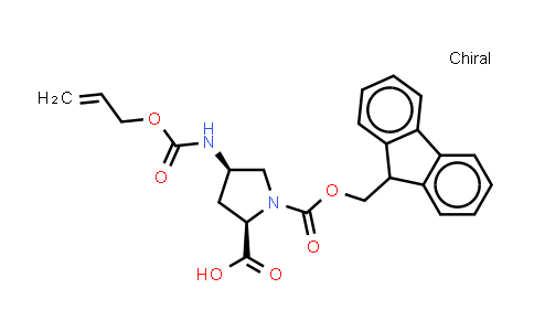 (2R,4R)-4-Alloc-amino-1-Fmoc-pyrrolidine-2-carboxylic acid