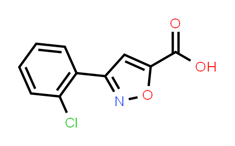 3-(2-Chlorophenyl)isoxazole-5-carboxylic acid