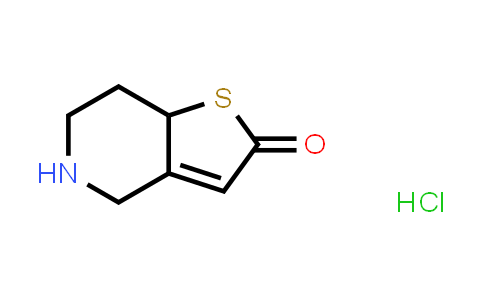 5,6,7,7a-Tetrahydrothieno[3,2-c]pyridine-2(4H)-onehydrochloride