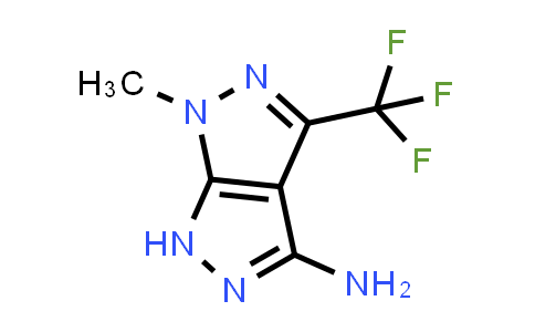 6-Methyl-4-(trifluoromethyl)-1,6-dihydropyrazolo[3,4-c]pyrazol-3-ylamine