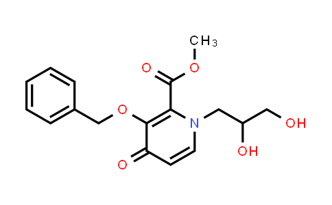 Methyl 3-(benzyloxy)-1-(2,3-dihydroxypropyl)-4-oxo-1,4-dihydropyridine-2-carboxylate