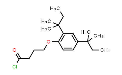 4-[2,4-bis(1,1-dimethylpropyl)phenoxy]butyryl chloride