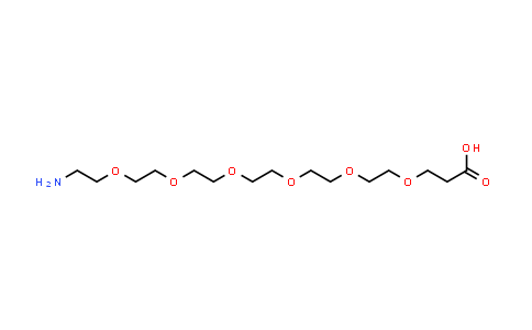 1-Amino-3,6,9,12,15,18-hexaoxahenicosan-21-oic acid