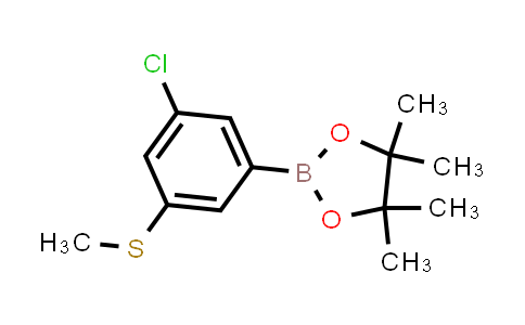 2-(3-Chloro-5-(methylthio)phenyl)-4,4,5,5-tetramethyl-1,3,2-dioxaborolane