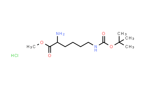2-amino-6-[[(2-methylpropan-2-yl)oxy-oxomethyl]amino]hexanoic acid methyl ester hydrochloride