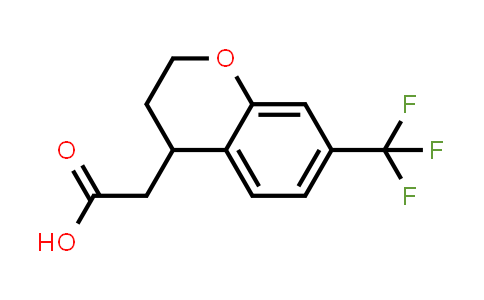2-(7-(Trifluoromethyl)chroman-4-yl)acetic acid