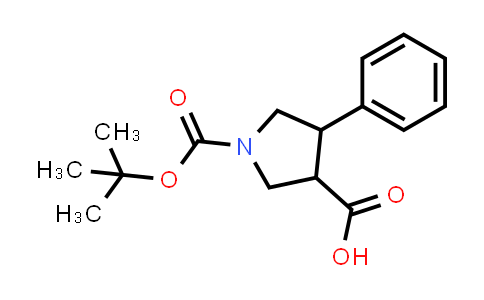 1-(tert-Butoxycarbonyl)-4-phenylpyrrolidine-3-carboxylic acid