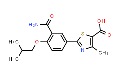 2-[3-(Aminocarbonyl)-4-(2-methylpropoxy)phenyl]-4-methyl-5-thiazolecarboxylic Acid