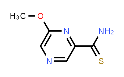 6-Methoxy-pyrazine-2-carbothioic acid amide
