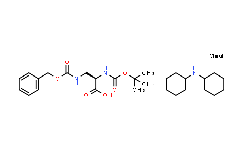 Dicyclohexylamine (R)-3-(((benzyloxy)carbonyl)amino)-2-((tert-butoxycarbonyl)amino)propanoate