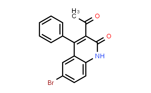 3-Acetyl-6-bromo-4-phenylquinolin-2(1H)-one