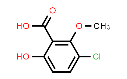 3-Chloro-6-hydroxy-2-methoxybenzoic acid