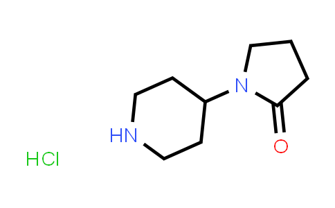 1-(Piperidin-4-yl)pyrrolidin-2-one hydrochloride