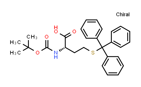 (S)-2-((tert-Butoxycarbonyl)amino)-4-(tritylthio)butanoic acid