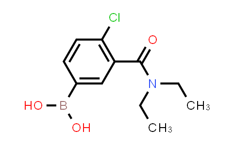 (4-Chloro-3-(diethylcarbamoyl)phenyl)boronic acid