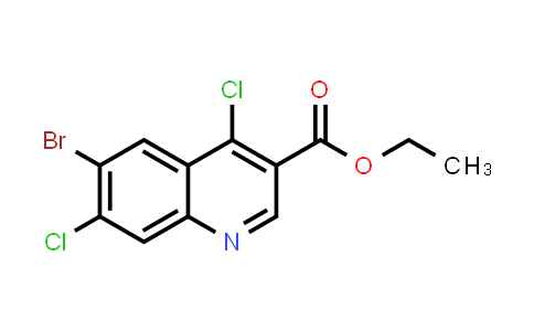 Ethyl 6-bromo-4,7-dichloroquinoline-3-carboxylate