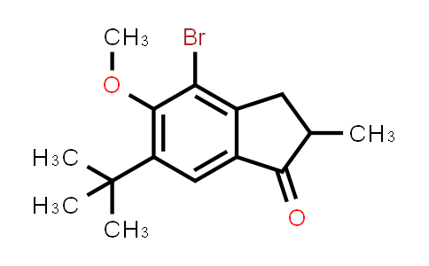4-bromo-6-tert-butyl-5-methoxy-2-methyl-1-indanone