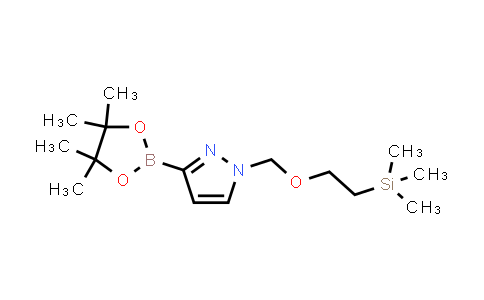 3-(4,4,5,5-Tetramethyl-1,3,2-dioxaborolan-2-yl)-1-((2-(trimethylsilyl)ethoxy)methyl)-1H-pyrazole