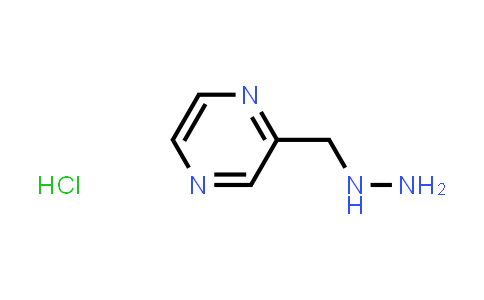 1-(pyrazin-2-ylmethyl)hydrazine hydrochloride
