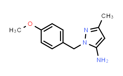 1-(4-methoxybenzyl)-3-methyl-1H-pyrazol-5-amine