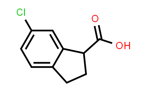 6-Chloro-2,3-dihydro-1H-indene-1-carboxylic acid